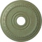 Ekena Millwork Munich Ceiling Medallion (Canopies up to 5 5/8"), 17 1/2"OD x 3 5/8"ID x 1"P, Cloud Burst Crackle CM17MUCBC - alternate 1